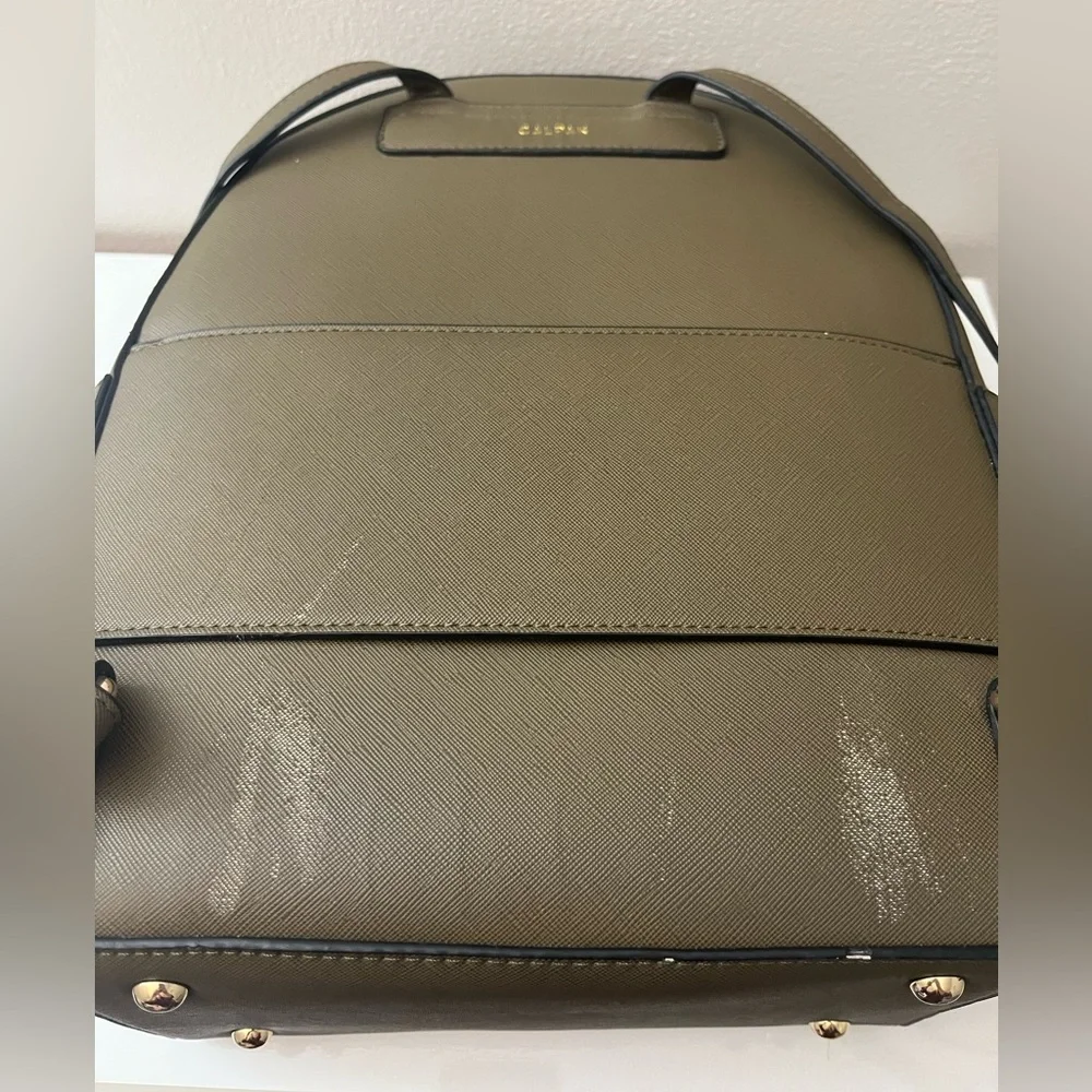 CALPAK Kaya Rounded Backpack Olive Green - Picture 7 of 7